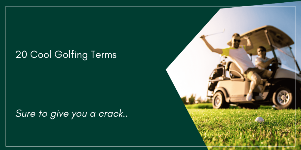 Golf terms, gimme, birdie, bogey, eagle