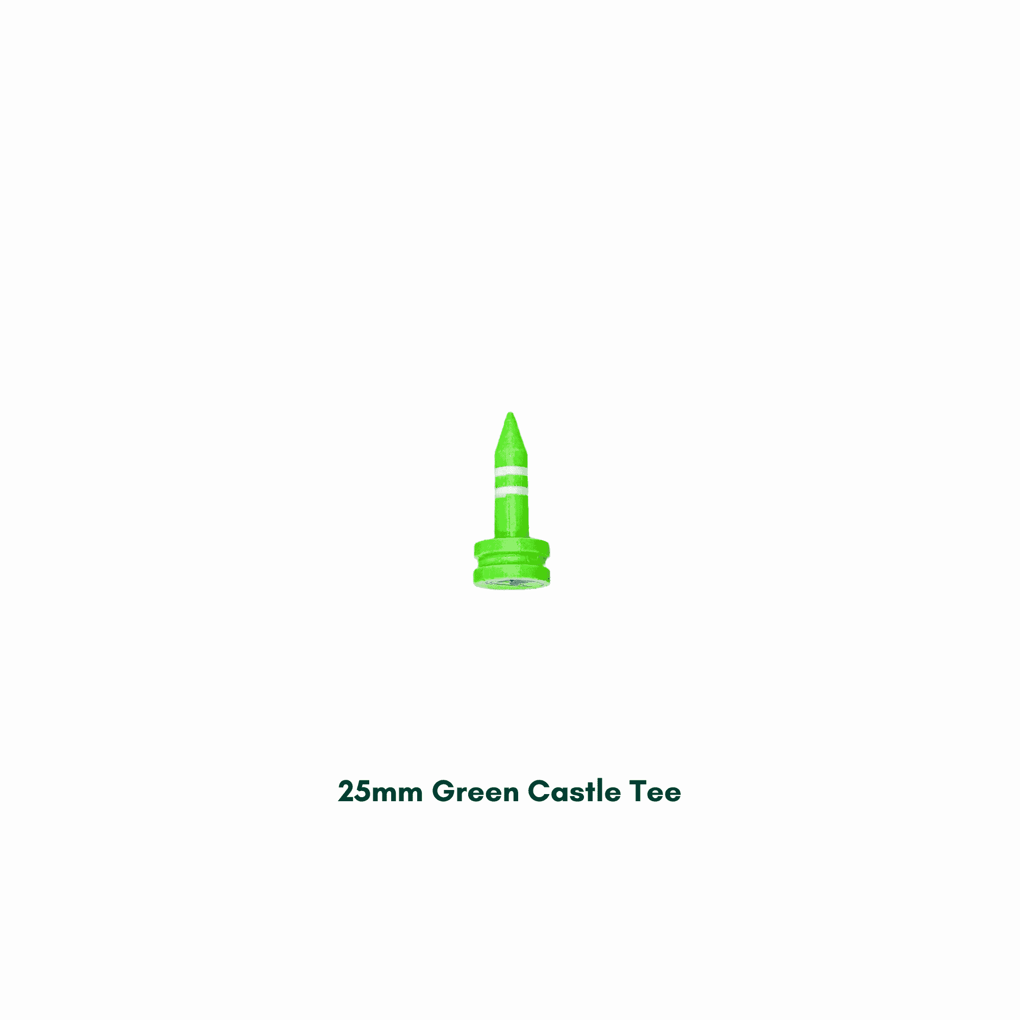 25mm Green Castle Tees